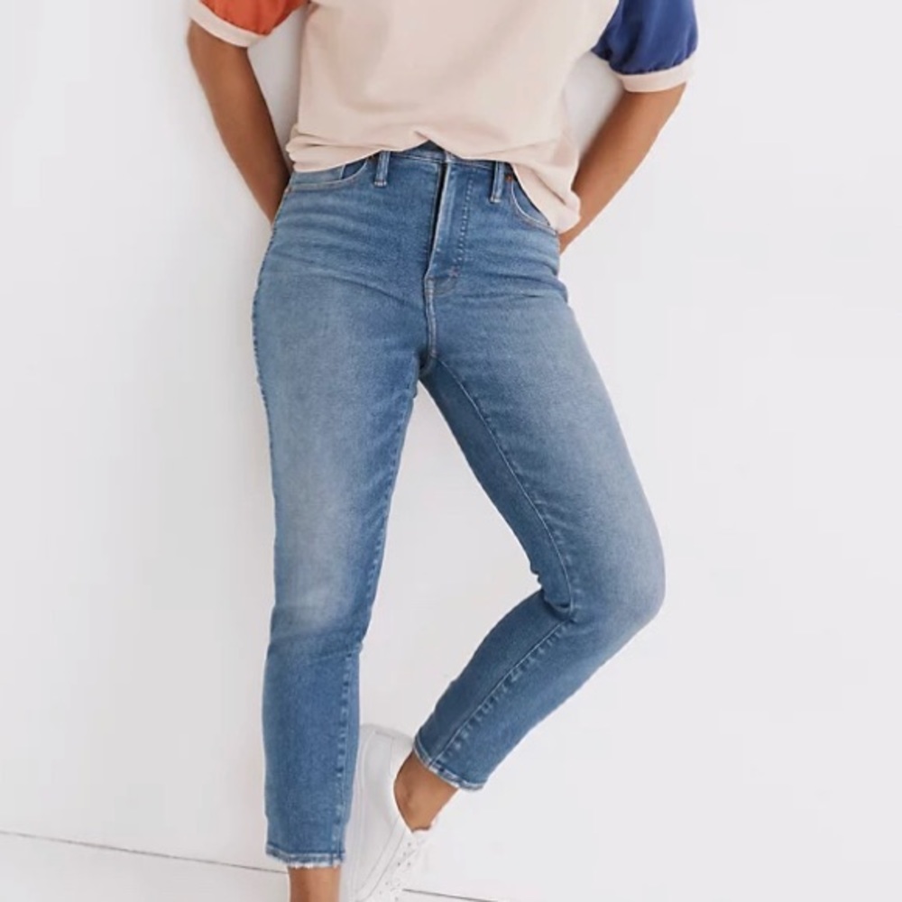 Madewell Stovepipe Jeans in Ditmus wash